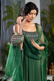 Maanasa anarkali kurta