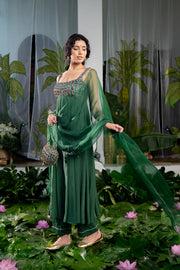 Maanasa anarkali kurta