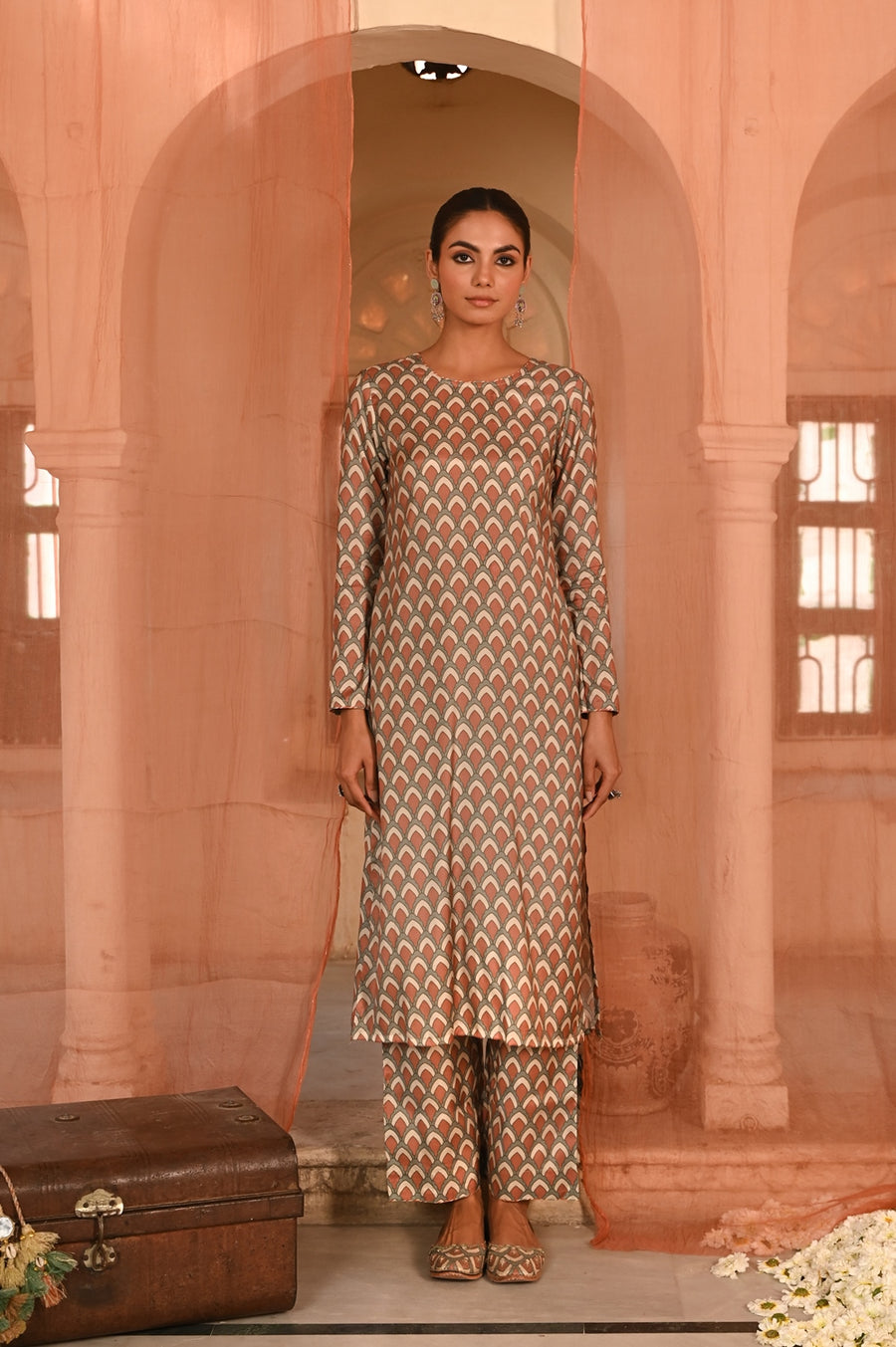 MOR DARBAR KURTA SET