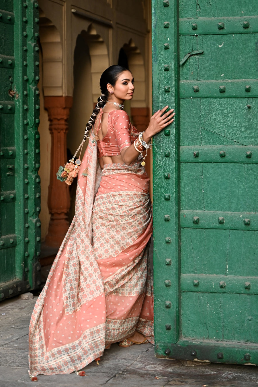 JAL JHAROKHA SAREE