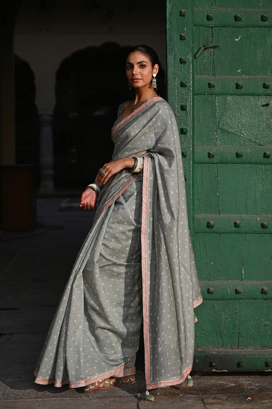 SUNEHRI  SAREE