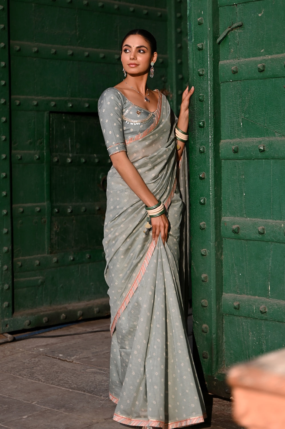 SUNEHRI  SAREE