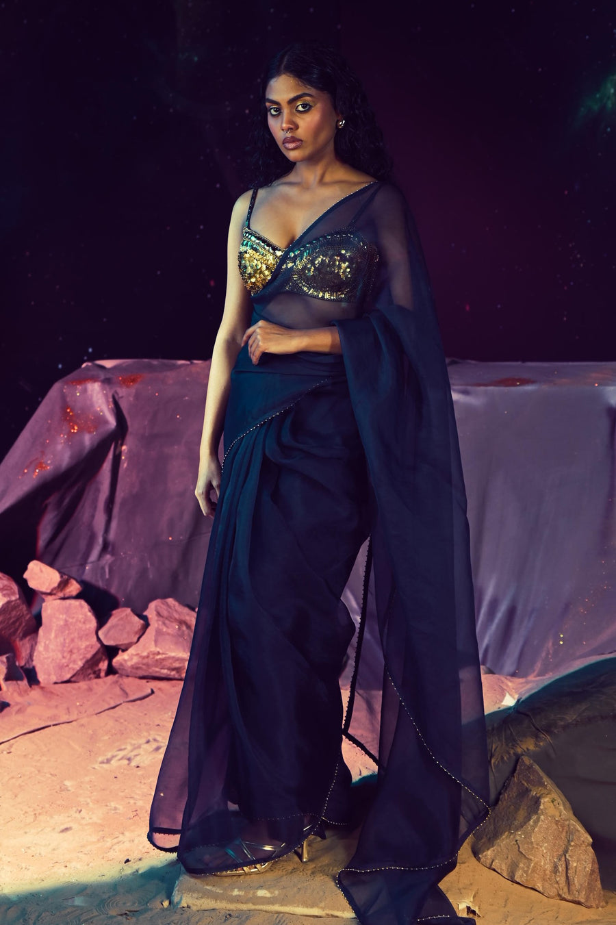 STELLAR SAREE SET