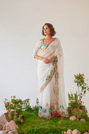 IMAAN SAREE WITH BLOUSE